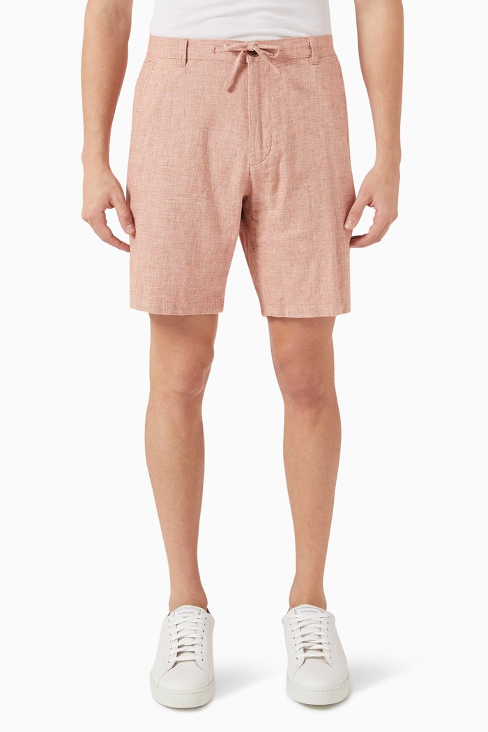 

Comfort Shorts in Linen, Brown