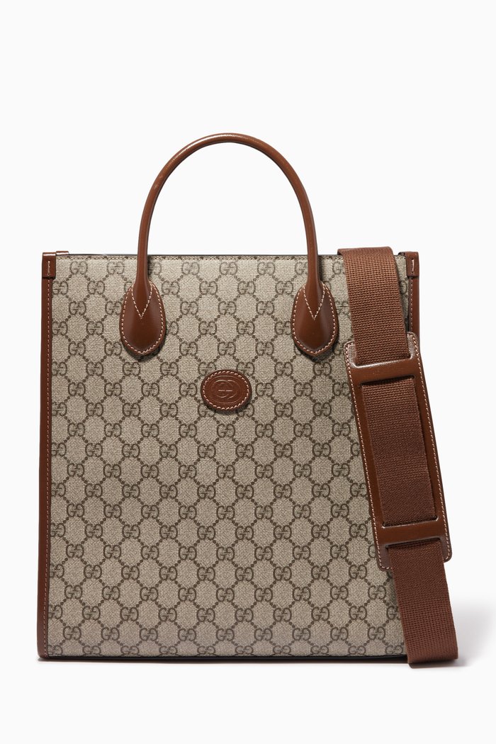 

Tote Bag in Canvas, Brown