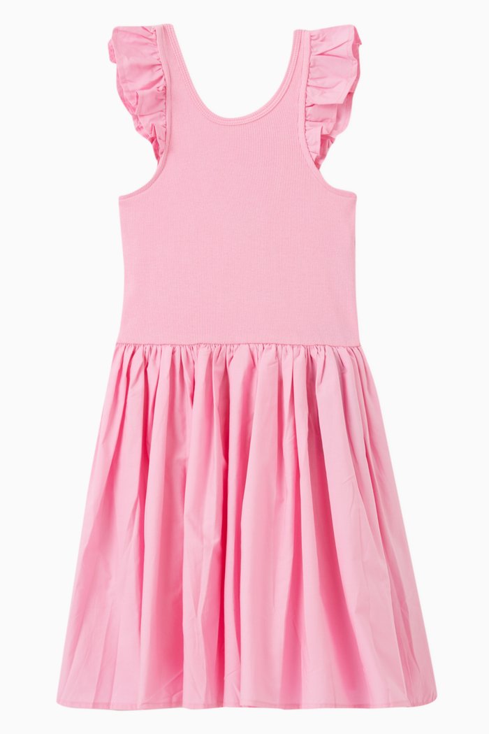 

Cloudia Dress in Cotton-blend, Pink