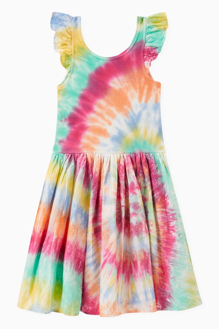 

Cloudia Dress in Cotton-blend, Multicolour