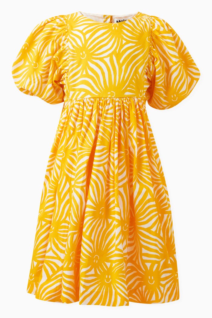 

Calyita Sunny Dress in Organic Cotton, Yellow