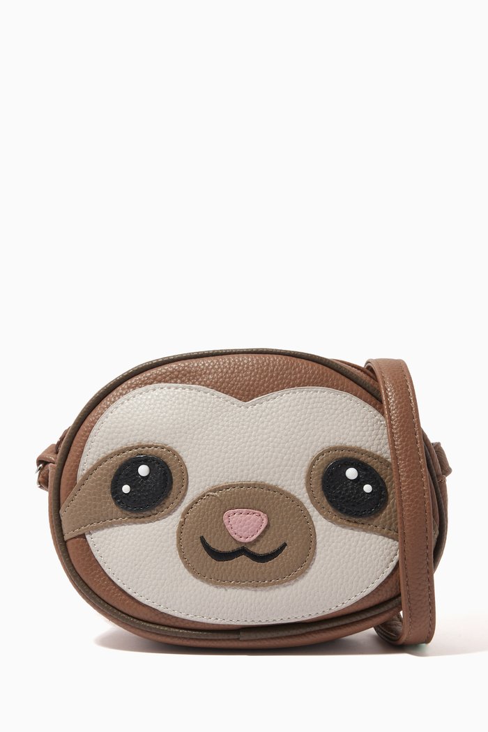 

Sloth Crossbody Bag, Brown