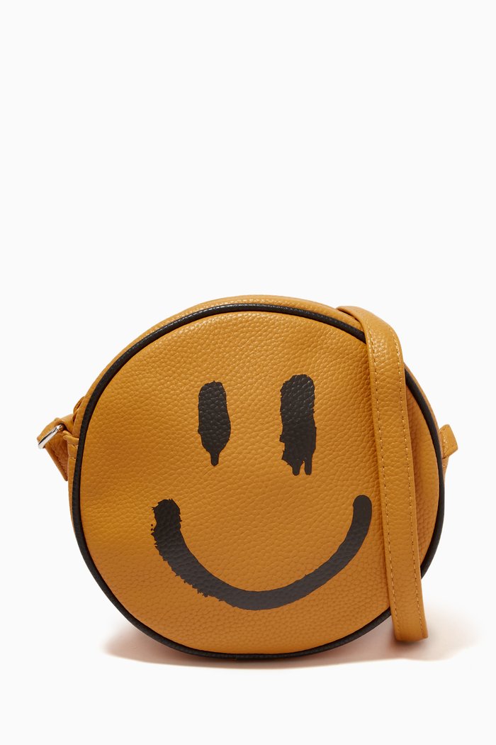 

Smiling Crossbody Bag, Yellow