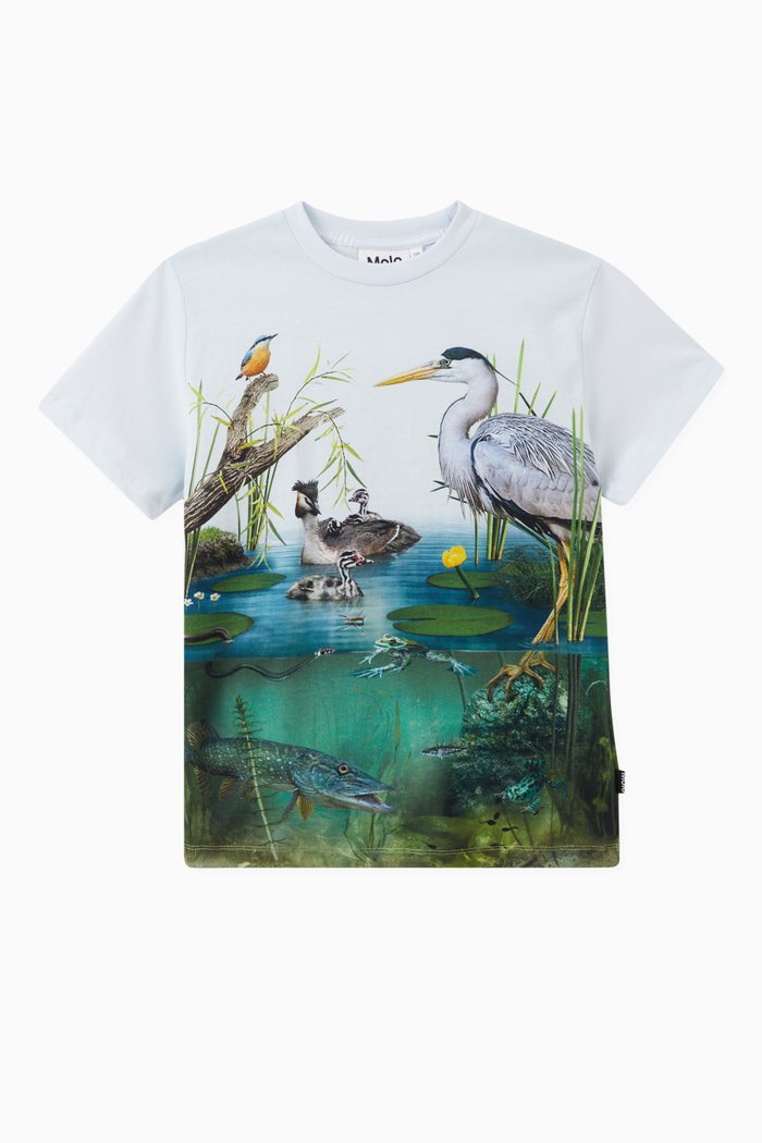 

Roxo T-shirt in Organic Cotton, Green