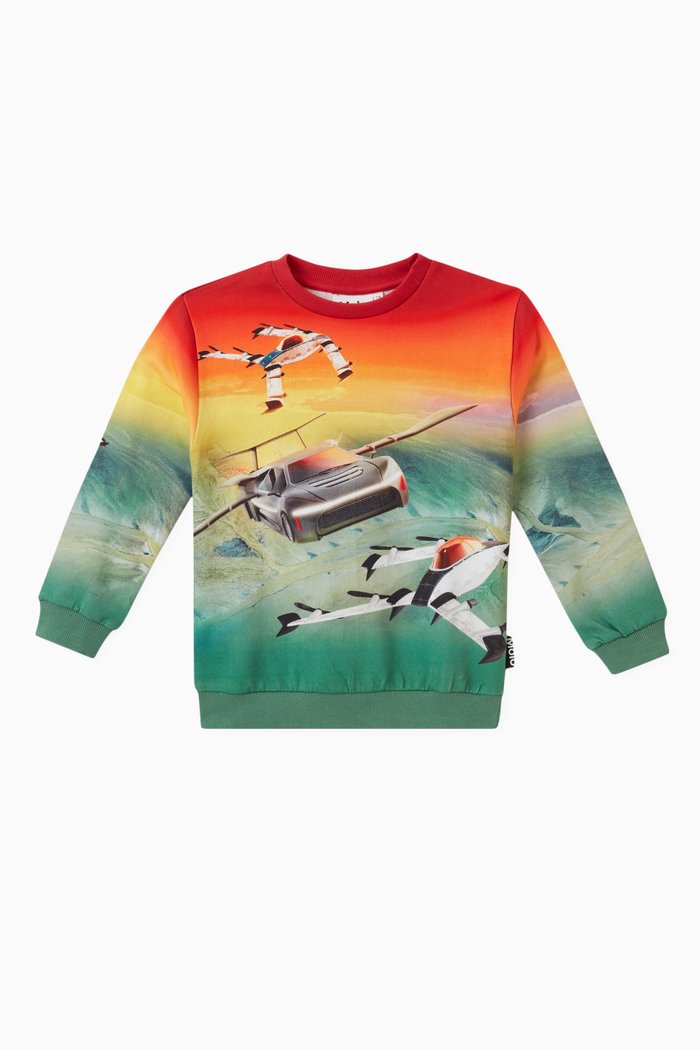 

Miksi Sweatshirt in Organic Cotton, Multicolour