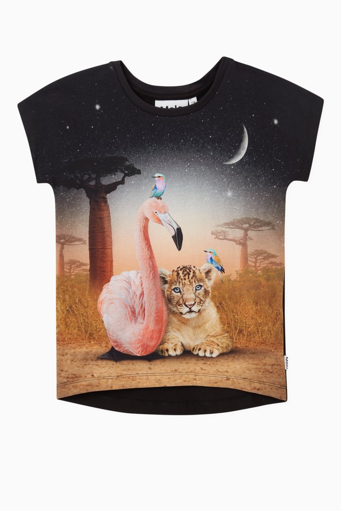 

Ragnhilde T-shirt in Organic Cotton, Black