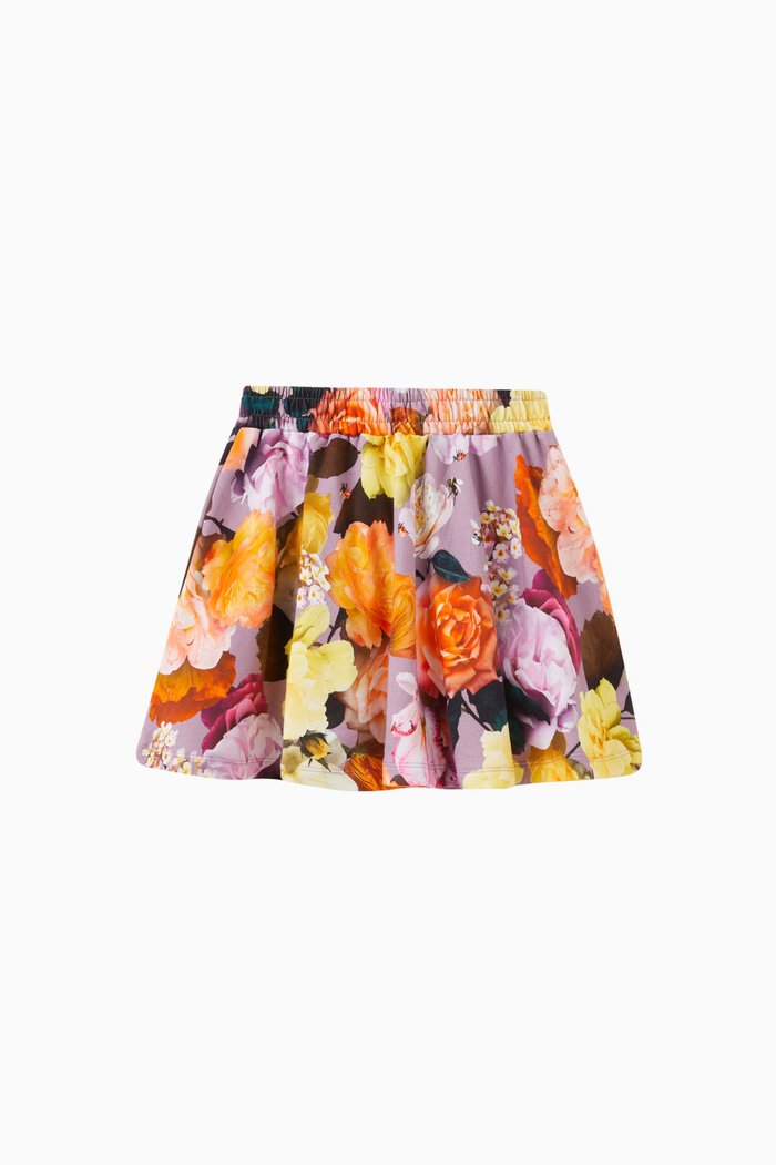 

Barbera Floral Skirt in Organic Cotton, Multicolour