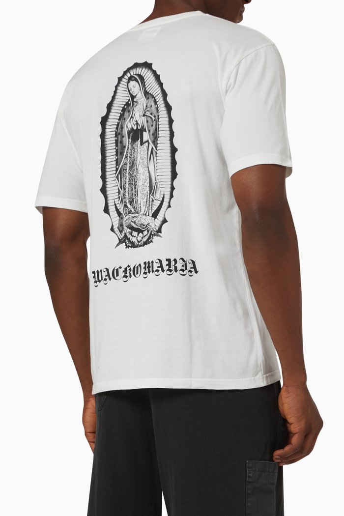 

Logo-print T-shirt in Cotton, White