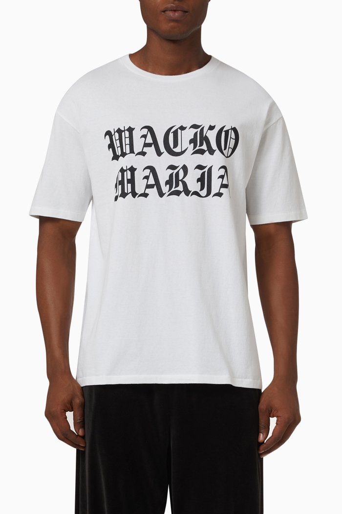 

Logo-print T-shirt in Cotton, White