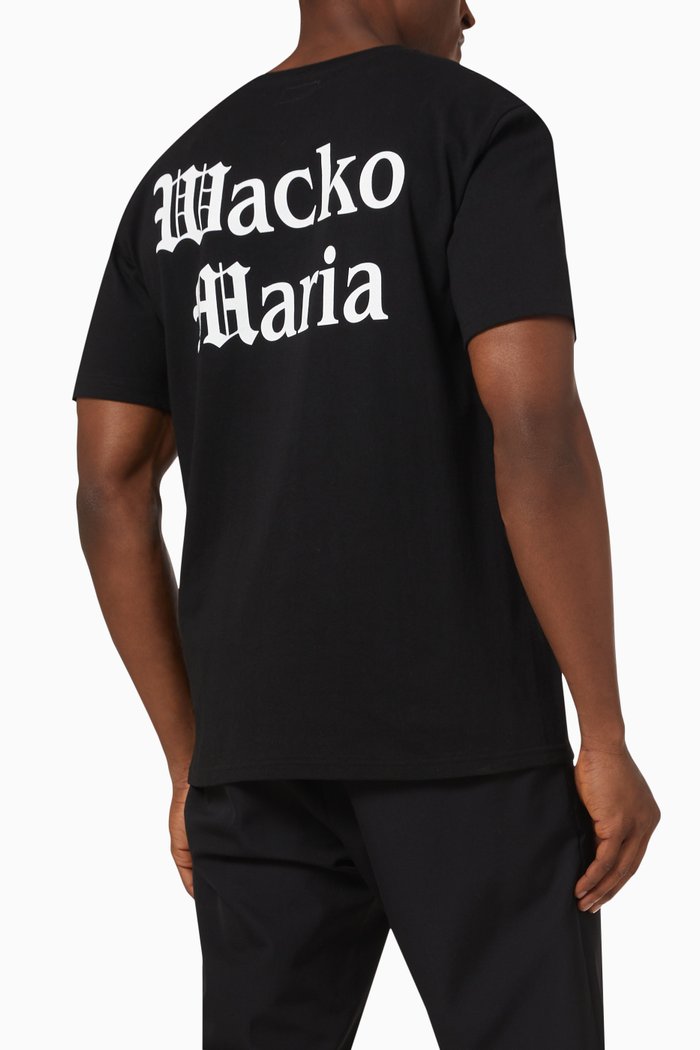 

Logo-print T-shirt in Cotton, Black