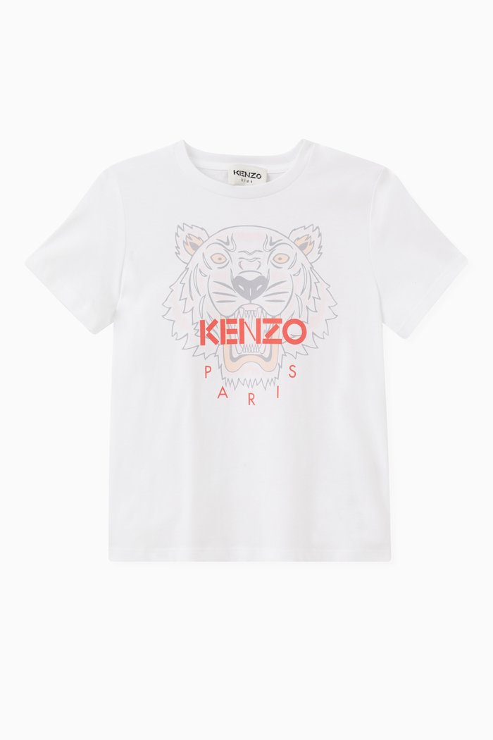 

Logo Print T-shirt in Cotton, White