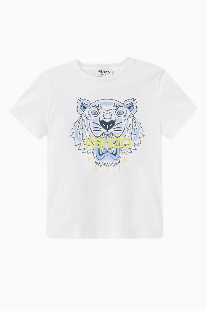 

Logo Print T-shirt in Cotton, White