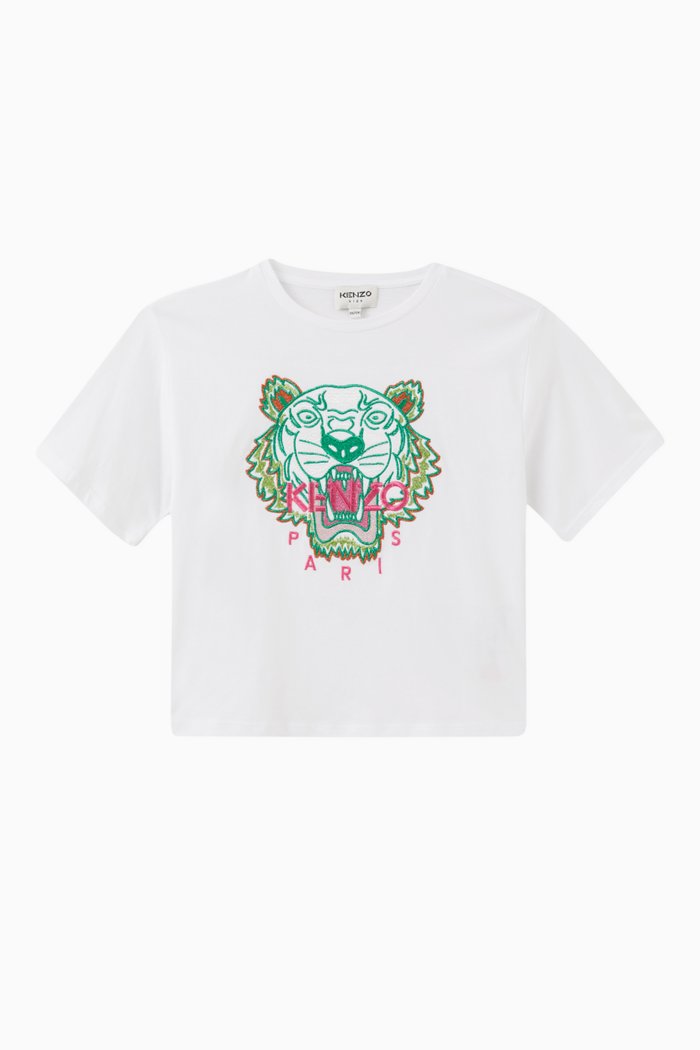 

Logo Print T-shirt in Cotton, White