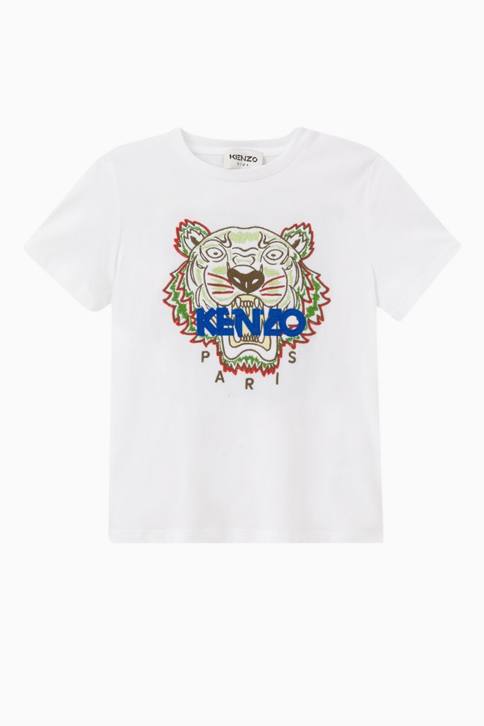 

Logo Print T-shirt in Cotton, White