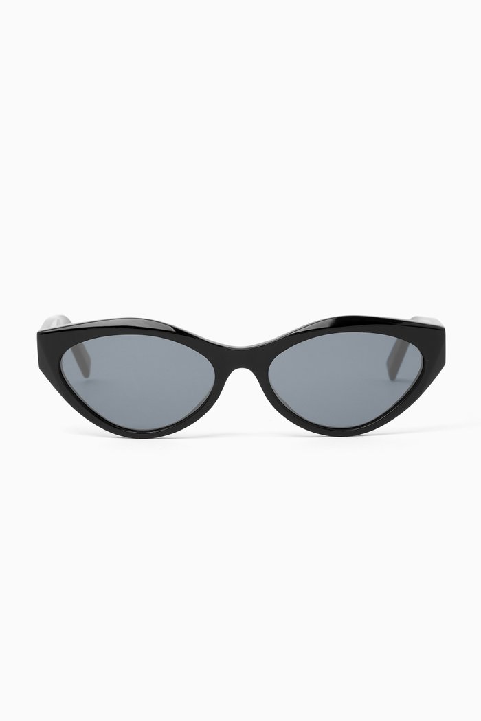 

Cat-eye Sunglasses in Bio-acetate, Black