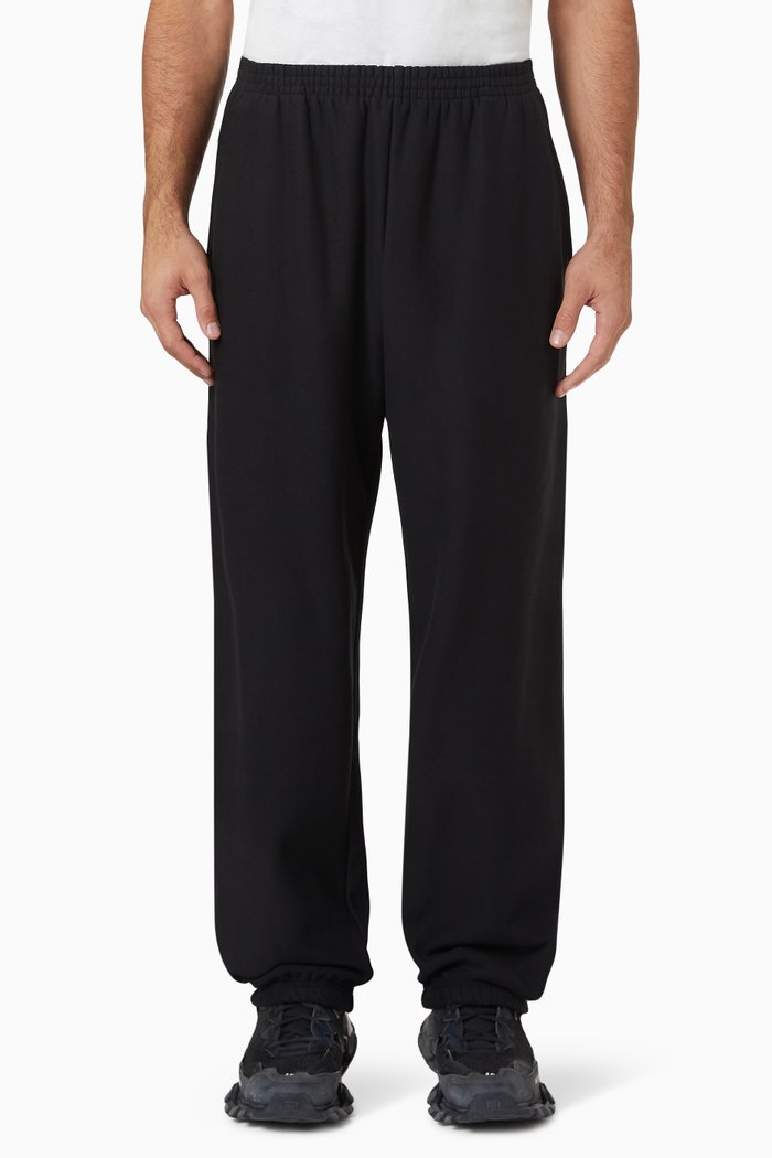 

Sweatpants in Fleece, Black