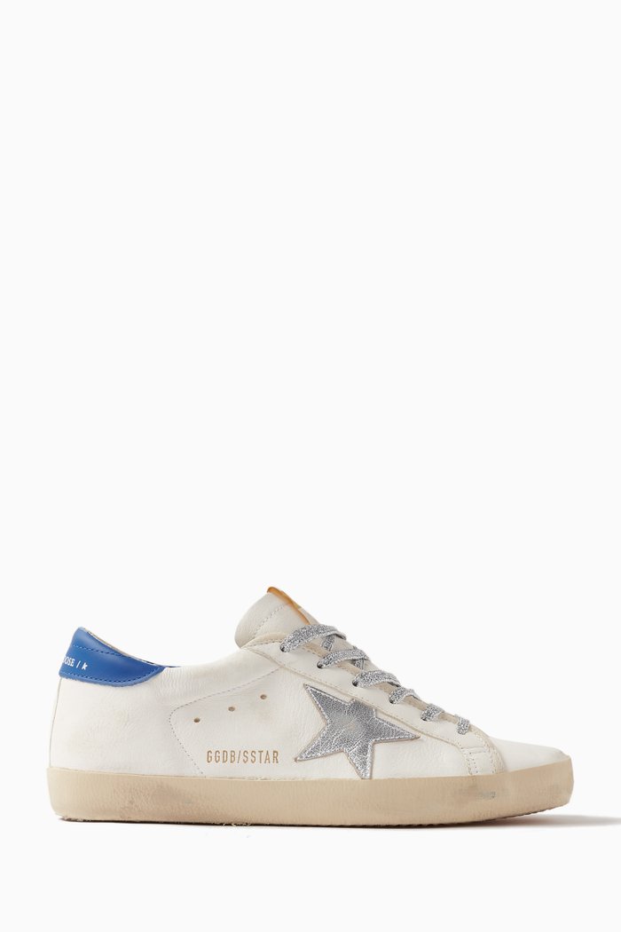 

Super-Star Sneakers in Leather, Blue