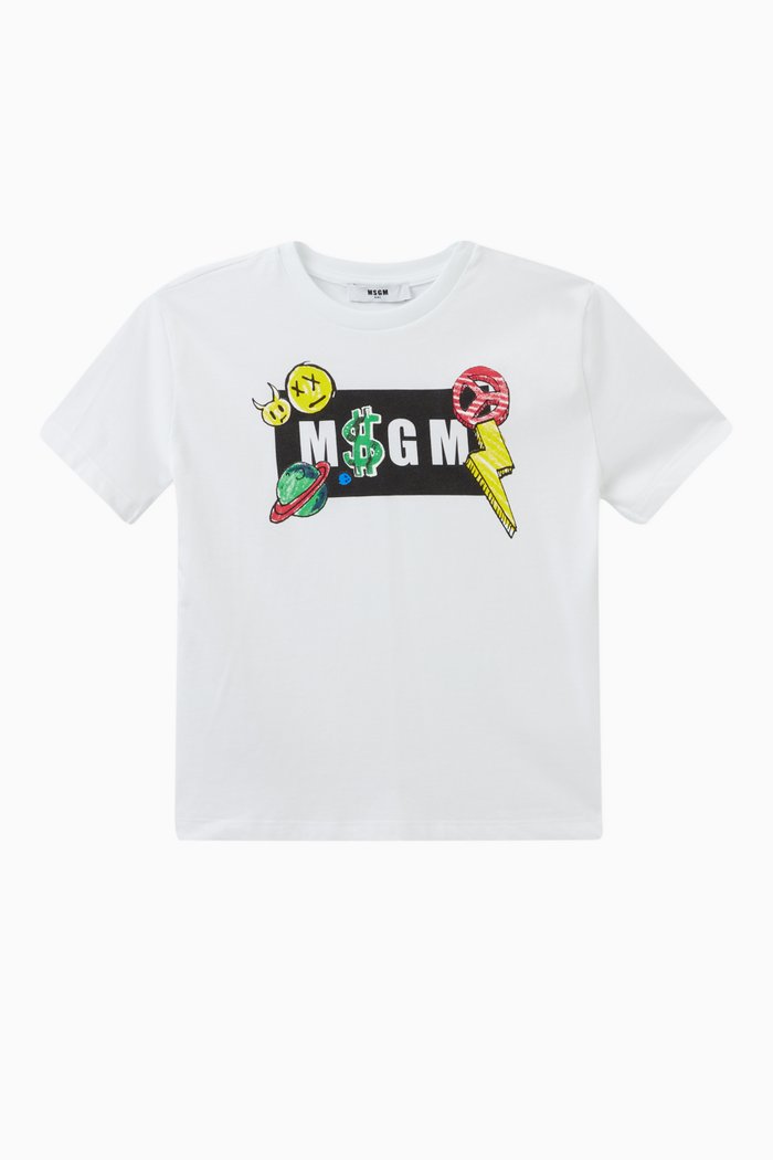 

Logo T-shirt in Cotton, White