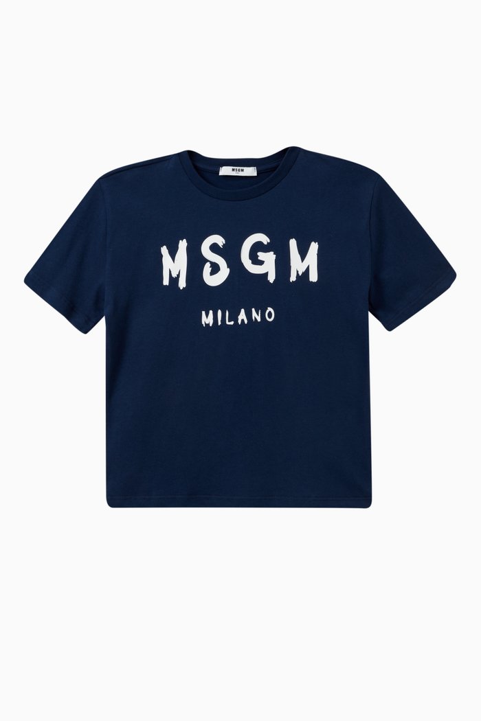 

Logo T-shirt in Cotton, Blue
