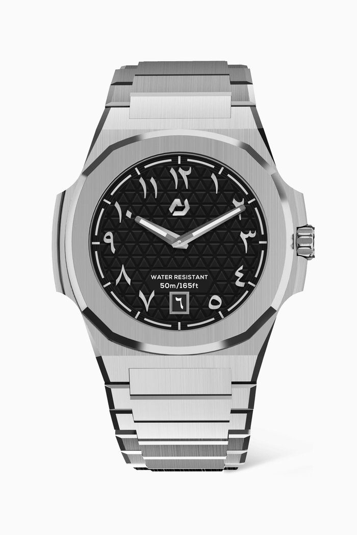 

MT Ronda Stainless Steel Watch, 40.5mm, Black