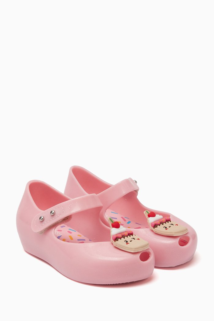 Ultragirl Candy Sandals in Melfex, Pink