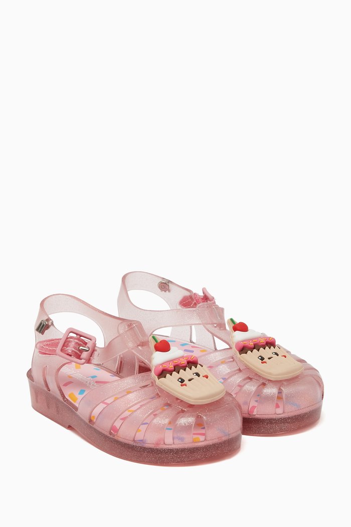 

Possession Candy Jelly Sandals in Melflex, Pink