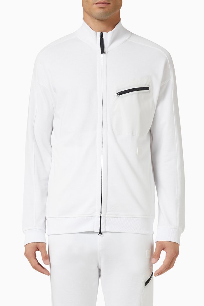 

Newton Sweatshirt in Cotton Jersey, White