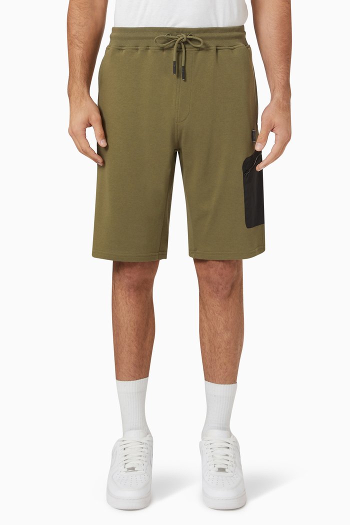 

Milton Shorts in Cotton, Green