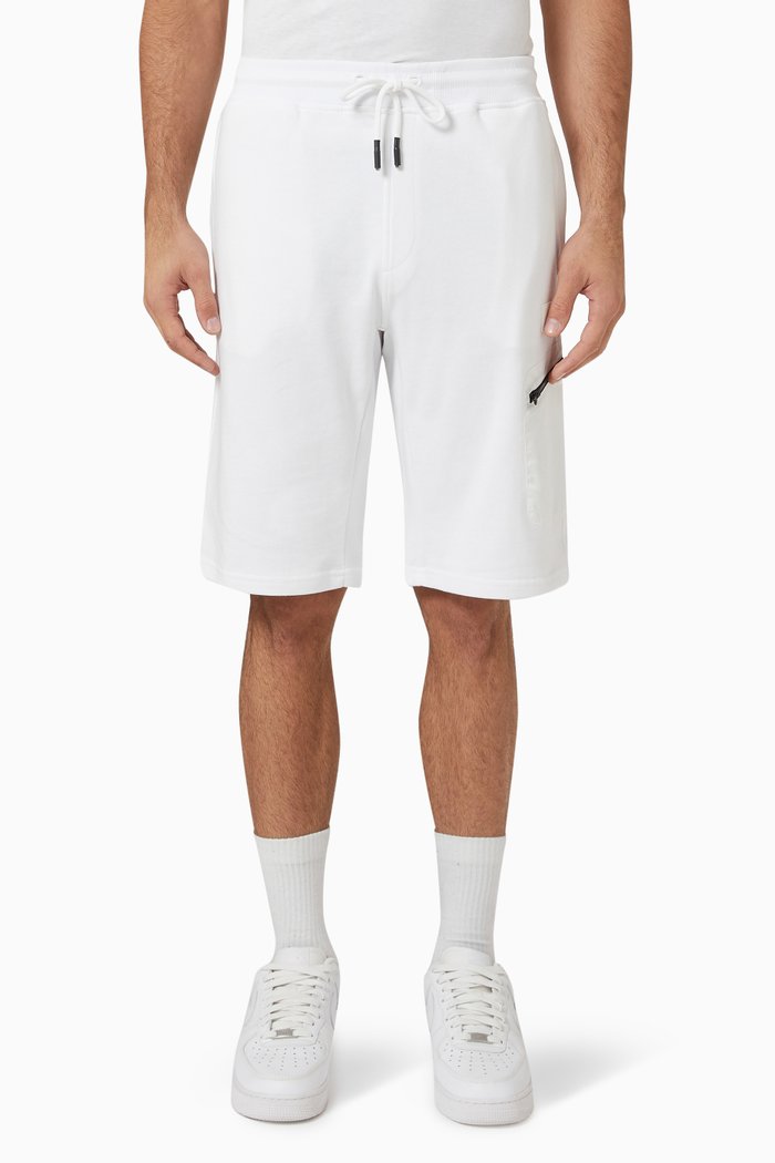 Milton Shorts in Cotton, White