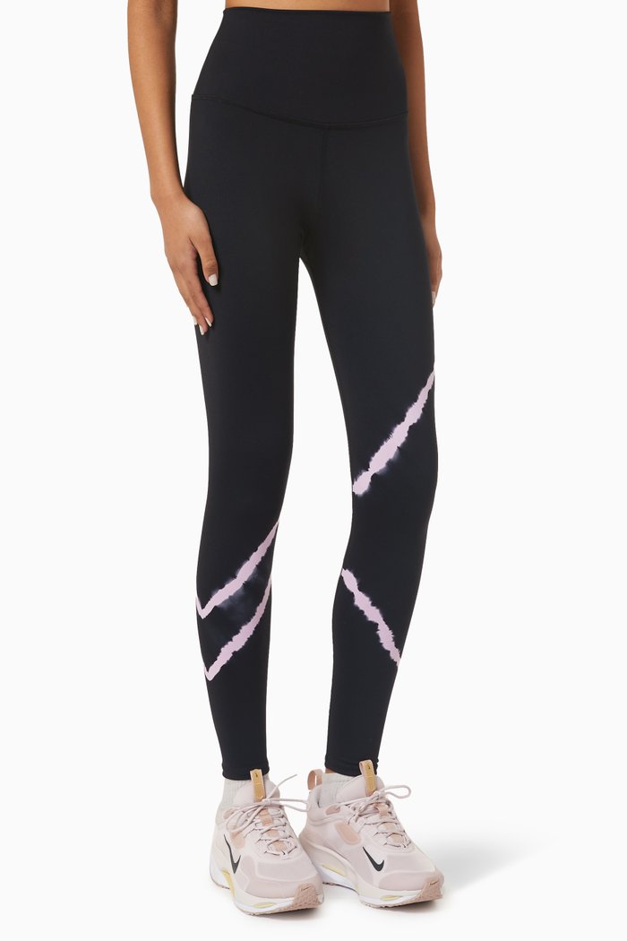 

Venice High-rise Leggings in Nylon-blend, Black