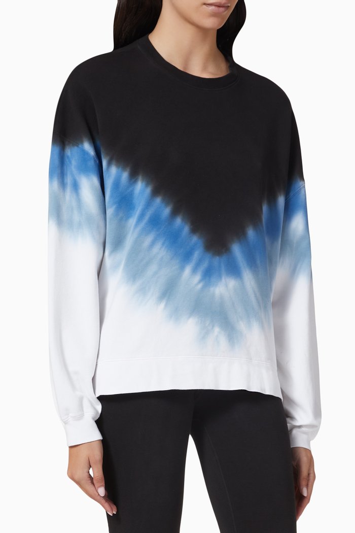 Erin Sweatshirt in Fleece Jersey, Black