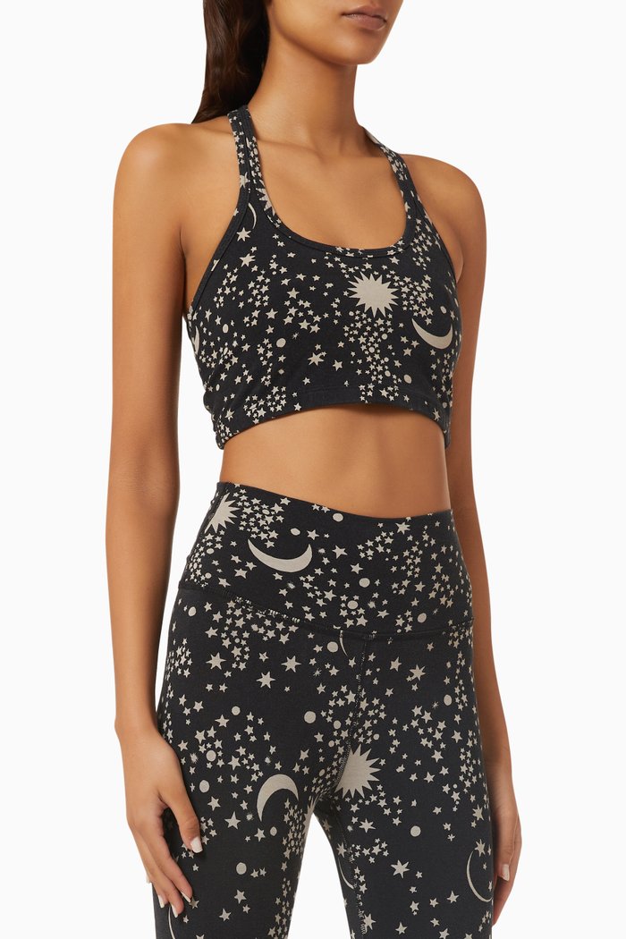 

Marni Starstruck Sports Bra in Cotton, Black