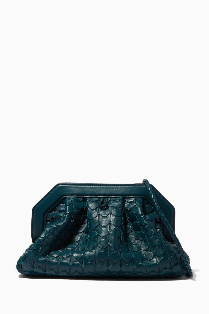 

Secret Clutch Bag in Mosaico, Blue