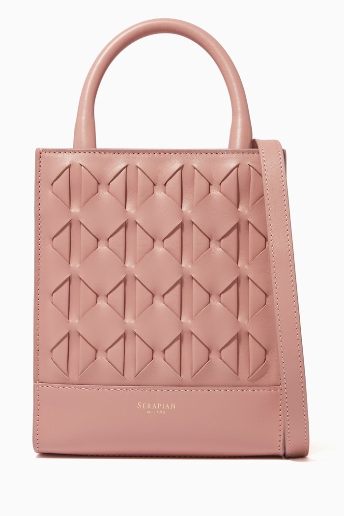 

1928 Mini Tote Bag in Mosaico, Pink
