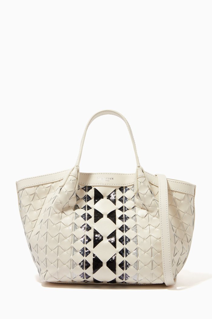 

Mini Secret Bag in Mosaico, Neutral