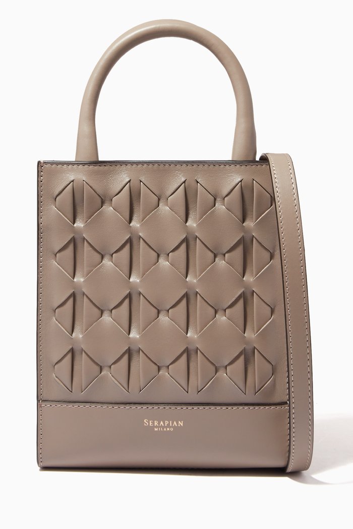 

1928 Mini Tote Bag in Mosaico, Neutral