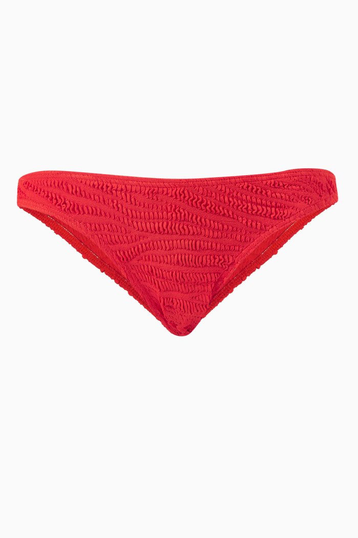 

Sign Crinkle Bikini Briefs, Orange