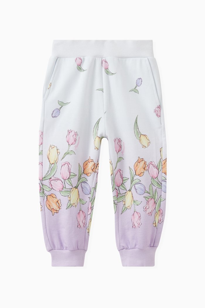 

Tulip Joggers in Cotton, Purple