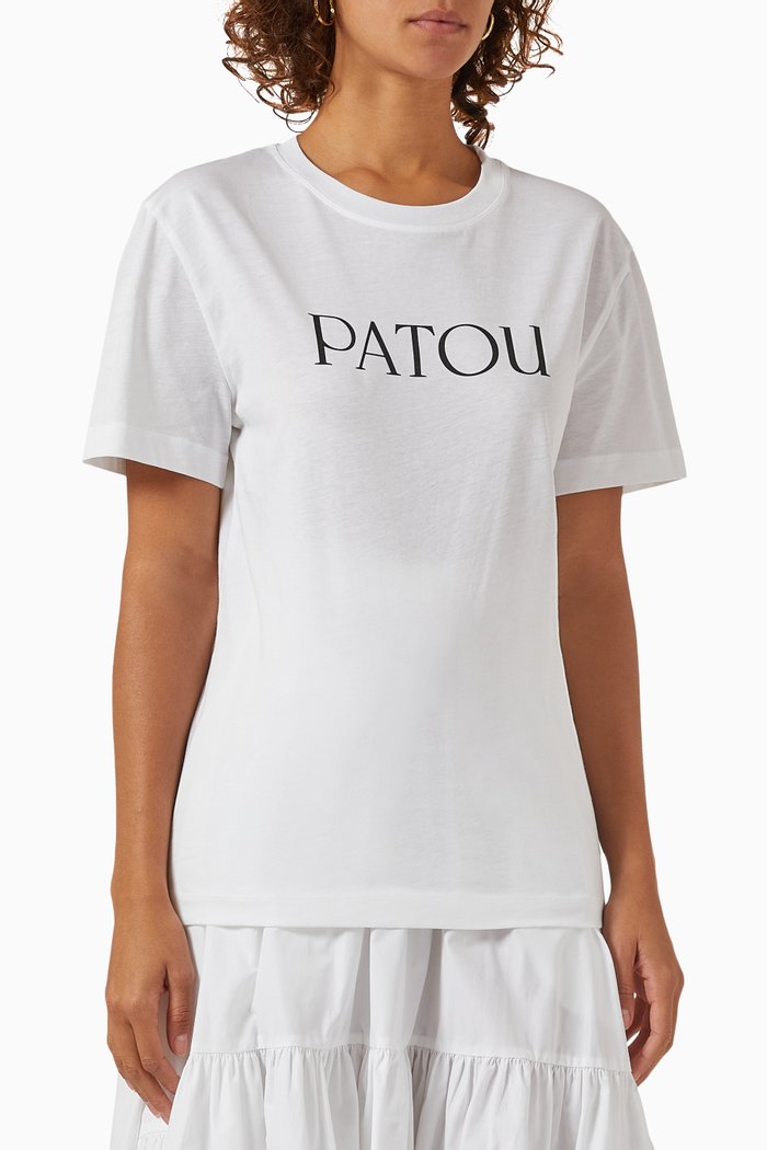 

Logo T-shirt in Organic Cotton, White