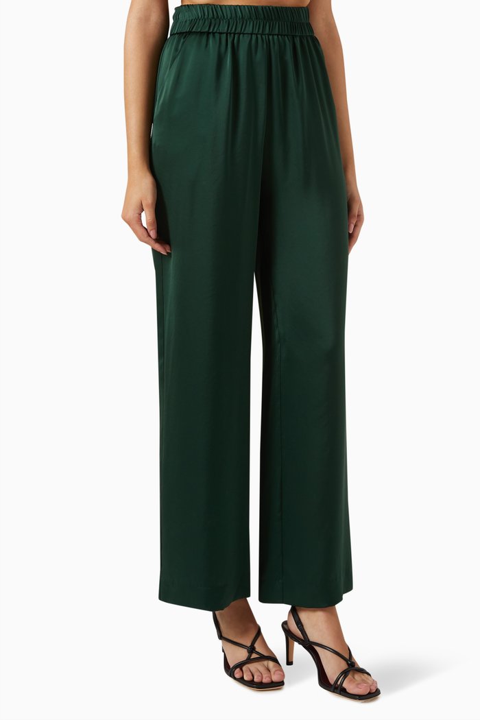 

Pilot Pant in Triacetate, Green
