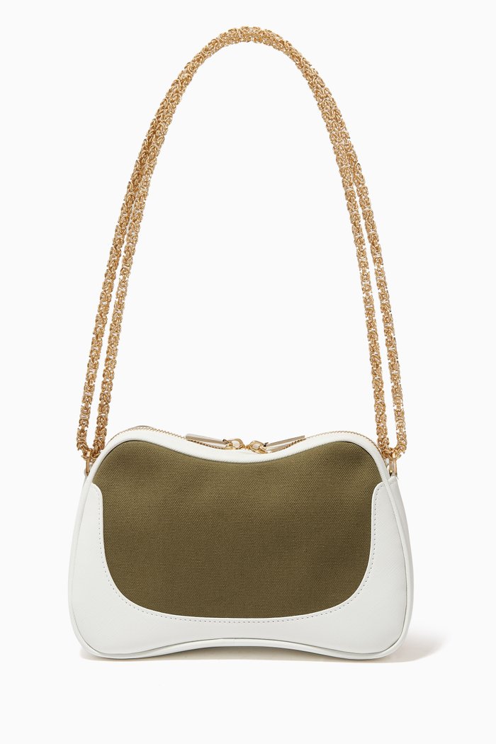 

Doina Shoulder Bag in Vegan Leather, Brown