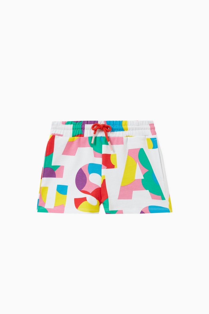 

Logo Shorts in Cotton, White