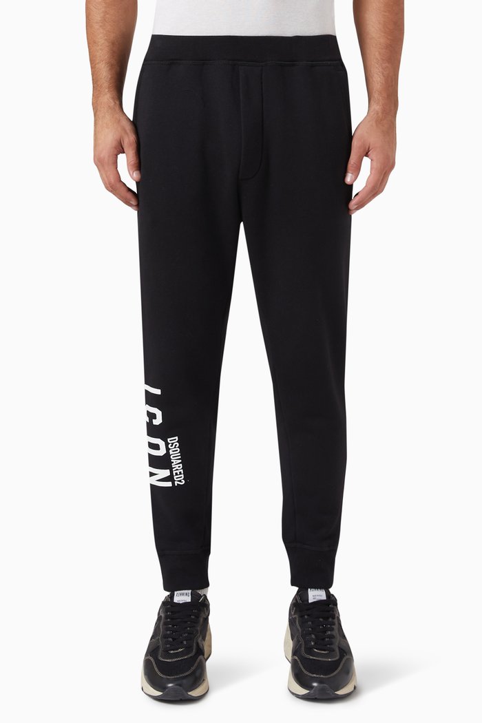 

Logo-print Sweatpants in Cotton, Black