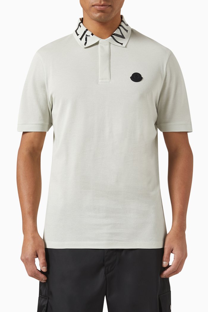 

Polo Shirt in Cotton, Neutral