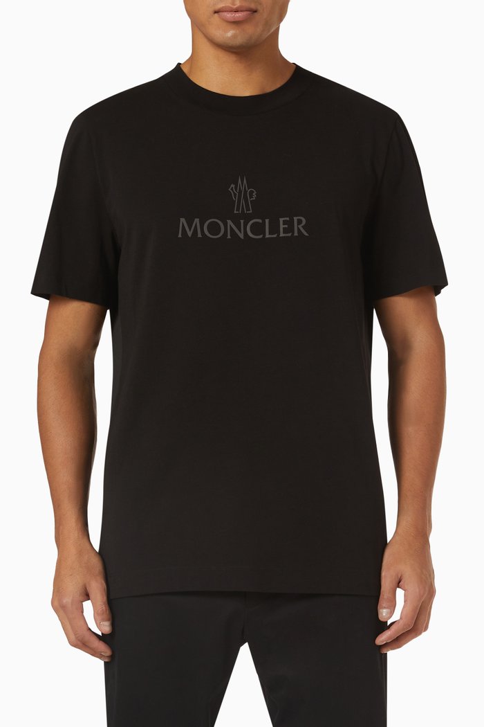 

Logo T-shirt in Cotton Jersey, Black