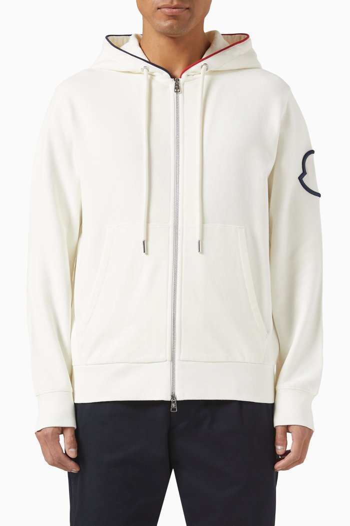 

Logo Hoodie in Cotton, Neutral