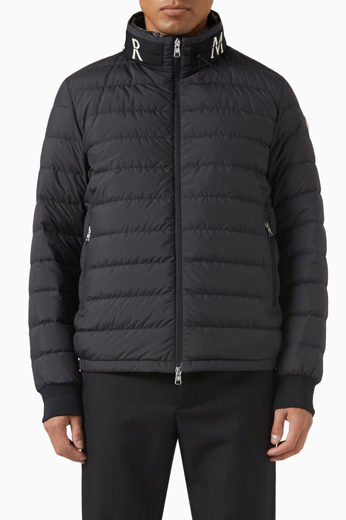 Akio Jacket in Nylon, Black