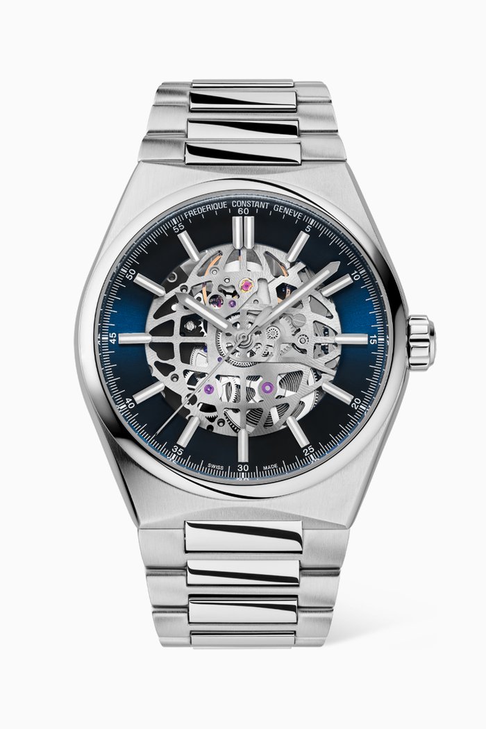 

Highlife Automatic Skeleton Watch in Stainless Steel, 41mm, Blue