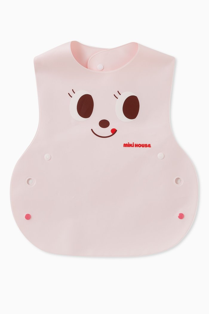 

Printed Bib in Silicone, Pink