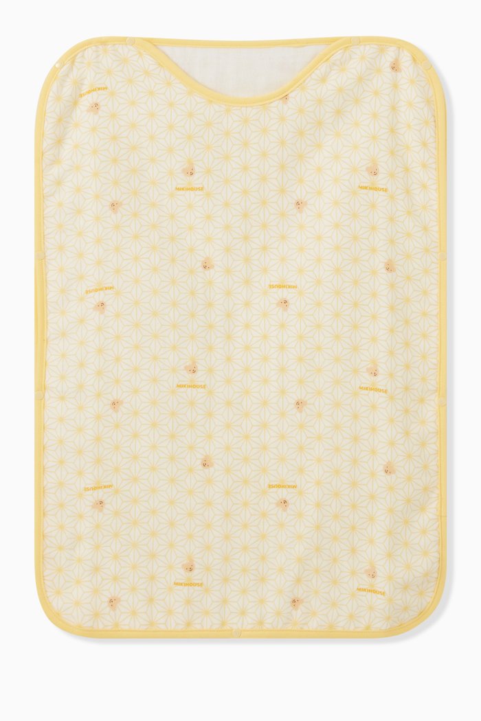 

Animal-print Sleeper in Gauze, Yellow